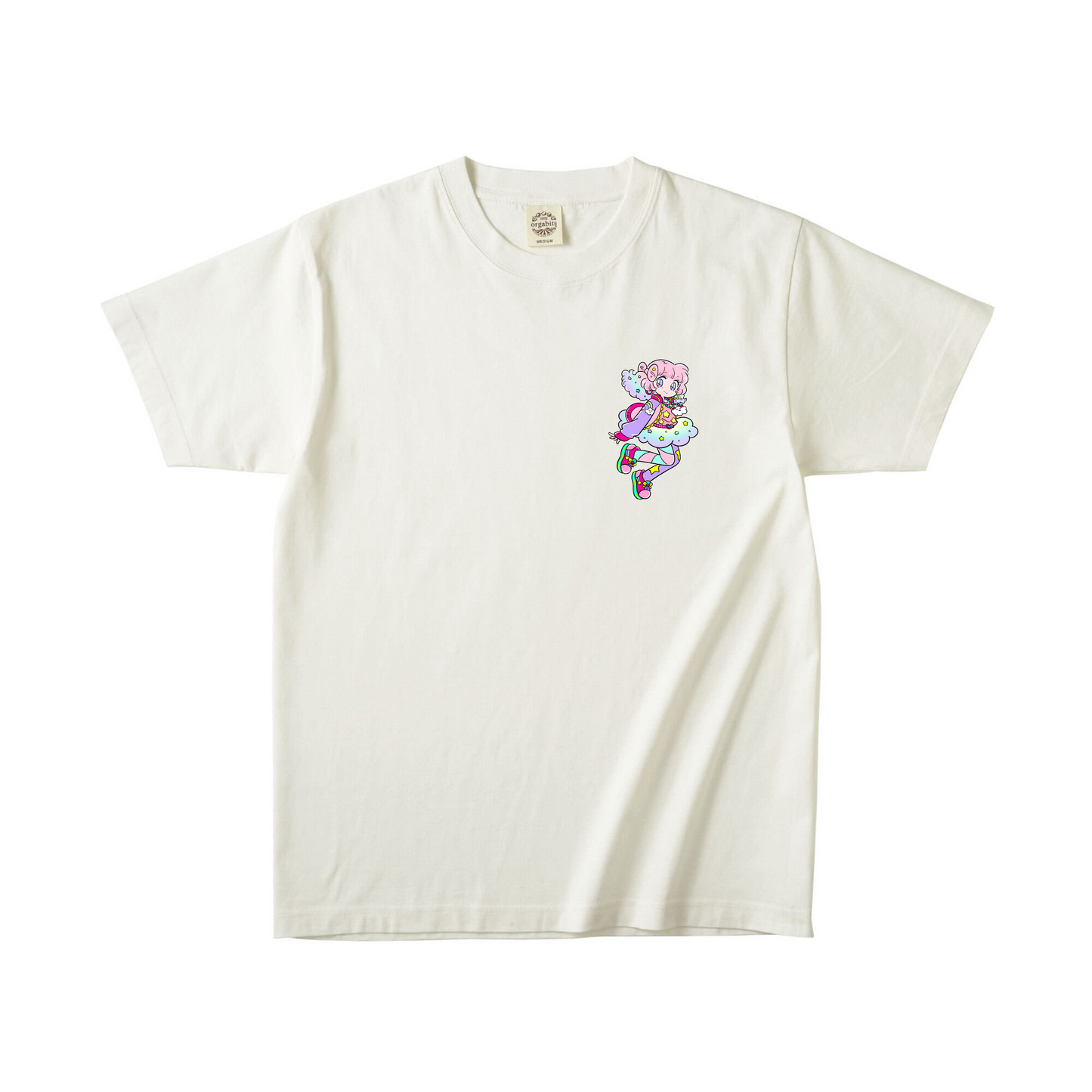 オーガニック半袖Tシャツ コットン mog 240727_02