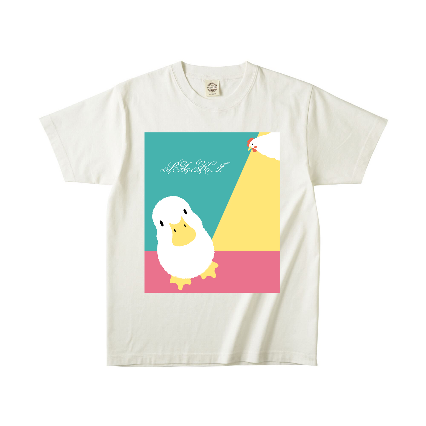 オーガニック半袖Tシャツ コットン
ナチュラル
XXLサイズ SAKI