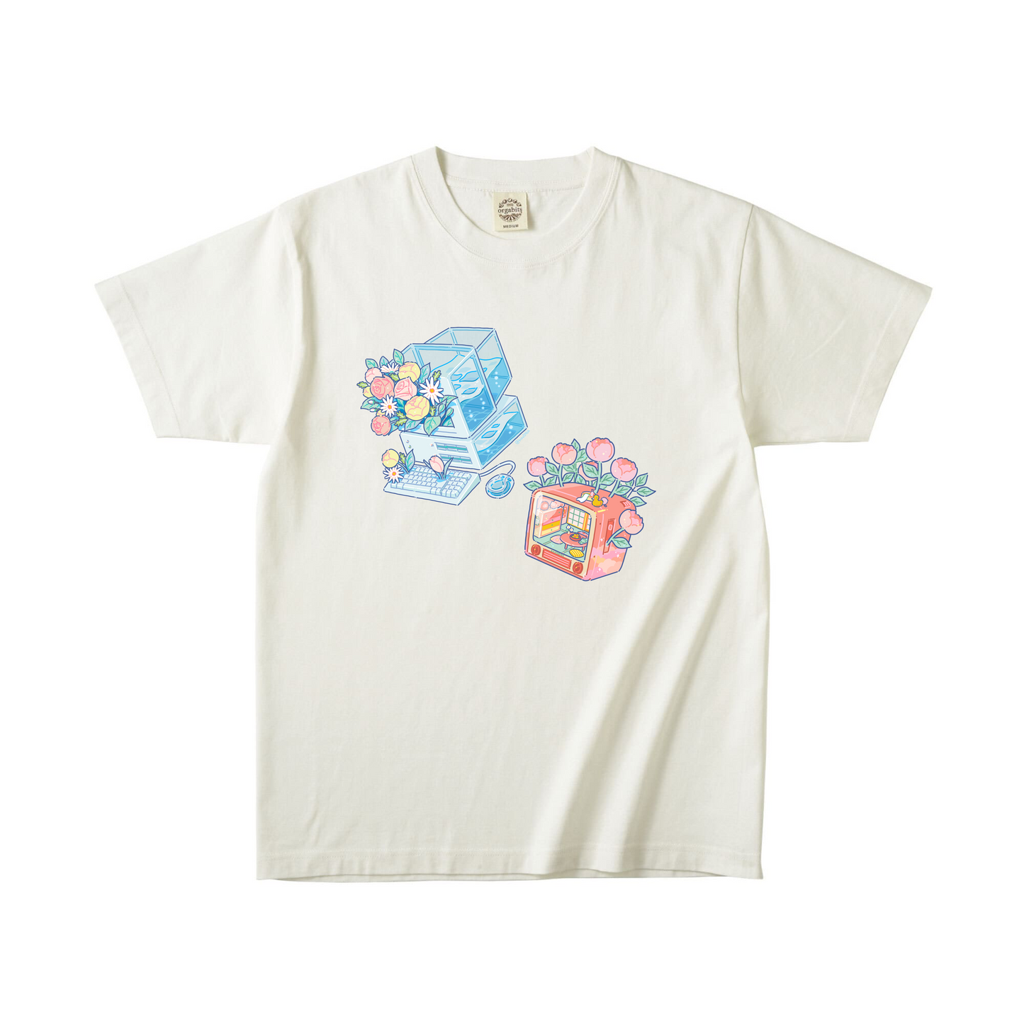 オーガニック半袖Tシャツ コットン
ナチュラル
XLサイズ